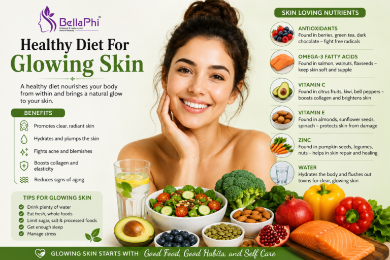 Healthy Diet For Glowing Skin