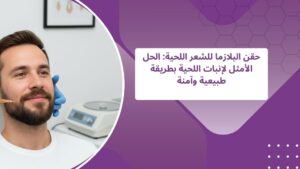 حقن البلازما لشعر اللحية في الشارقة