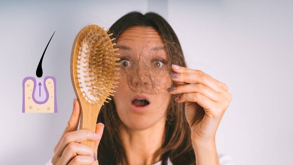 أفضل علاج لتساقط الشعر