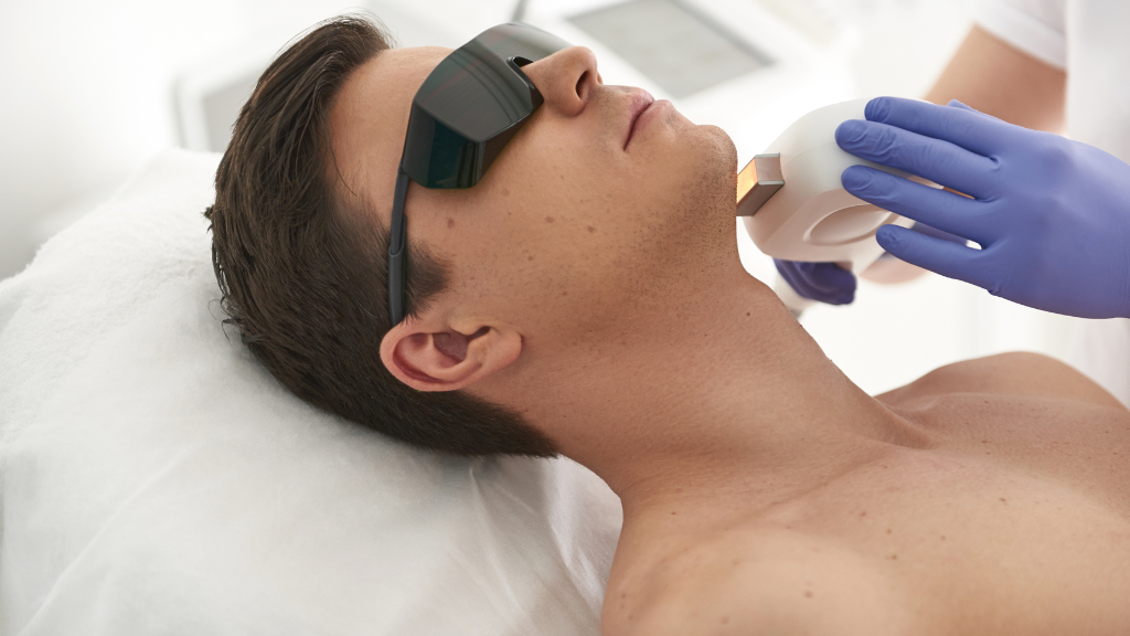 ازالة الشعر بالليزر للرجال