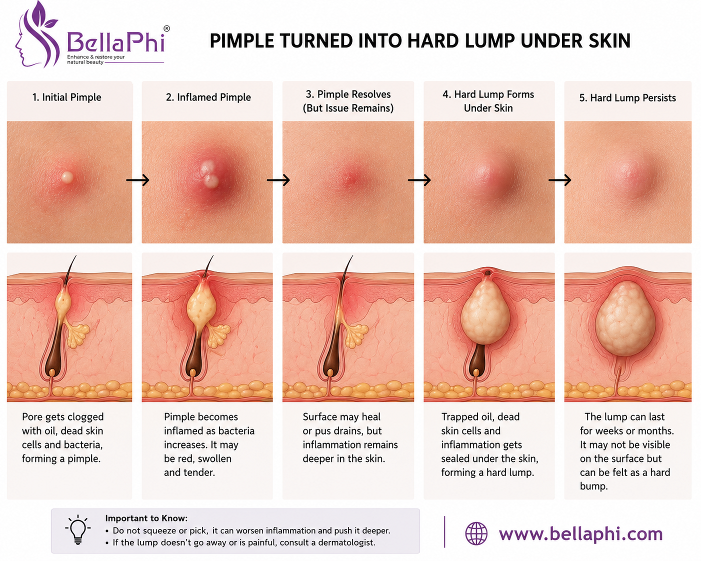 Pimple Turned Into Hard Lump Under Skin