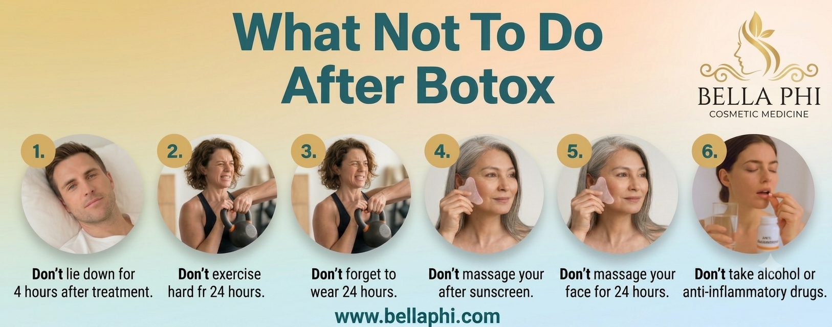 What Not To Do After Botox
