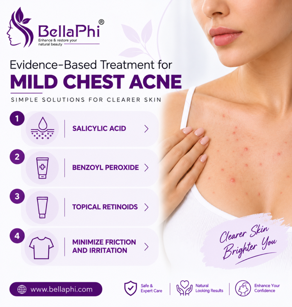 How to Get Rid of Chest Acne: Evidence-Based Treatment